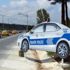 TEM Otoyolu'na maket trafik polisi