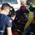 Öğrenci servisi toprak yığınına çarptı, 8 kişi yaralandı Öğrenci servisi toprak yığınına çarptı, 8 kişi yaralandı