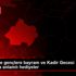 Domaniç te gençlere bayram ve Kadir Gecesi dolayısıyla ...