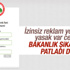 Bakanlıktan reklam SMS'i açıklaması Bakanlıktan reklam SMS'i açıklaması