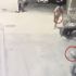 Kediye ateş ederken böyle görüntülendi