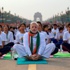 Başbakan 35 bin kişiyle yoga yaptı