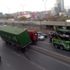 E-5’te feci kaza, trafik kilit!