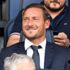 Emekli olan Francesco Totti maçı tribünlerden seyredince taraftarlar duygulandı Emekli olan Francesco Totti maçı tribünlerden seyredince taraftarlar duygulandı