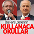İşte Parti Liderlerinin Oy Kullanacağı Okullar