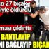 ﻿Ağzını bantlayıp ellerini bağlayıp bıçakladım