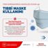 Sağlık Bakanlığı'ndan 'tıbbi maske' kullanımı bilgilendirmesi