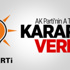 AK Parti'nin A Takımı Kararını Verdi