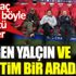 ﻿Dev maç öncesi Sergen Yalçın ve yönetim böyle görüntü verdi