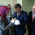 Ahmet Davutoğlu Mehmet Şimşek'in bebeğini ziyarete gitti