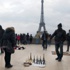 Paris’teki işporta tezgahları dikkat çekti