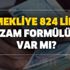 824 lira zam formülüyle emeklileri sevindiren gelişme! SGK-SSK ve Bağ-Kur emeklisi taban aylıkları ve ek ödeme kaç TL...