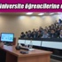 Erdoğan üniversite öğrencilerine ders verdi