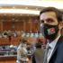 Kosova milletvekili 'I Love Muhammed' yazılı maskeyle Meclis oturumuna katıldı