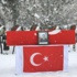 Kar Altında Şehit Töreni