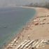 Antalya'da sıcak havayı fırsat bilenler sahil kesimlerinde yoğunluk oluşturdu