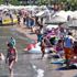 Havalar bunalttı, Marmaris plajları doldu taştı