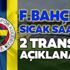 Fenerbahçe'de hareketli saatler! 2 transfer açıklanacak