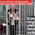 Büyükada'da gözaltına alınanlar için Belçika'da kafesli eylem Büyükada'da gözaltına alınanlar için Belçika'da kafesli eylem