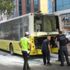 Ataşehir'de özel halk otobüsünde yangın paniği