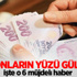 Milyonların yüzü gülecek