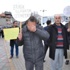 "Erkek olmaktan utanıyorum" pankartı açtı