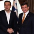 Davutoğlu ile Çipras bir araya geldi