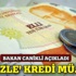 Esnafa 'sıfır faizle kredi' müjdesi!