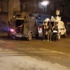Siirt'te polis araçlarına molotoflu saldırı Siirt'te polis araçlarına molotoflu saldırı