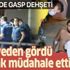 Gaspçılara müdahale eden polis ve özel güvenlik görevlisi bıçaklandı