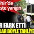 ﻿Ataşehir’de otobüste yangın. Şoför fark etti yolcular böyle tahliye edildi