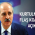 Kurtulmuş'tan flaş koalisyon açıklaması Kurtulmuş'tan flaş koalisyon açıklaması
