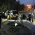 Hatay'da freni boşalan ve devrilen vinç 11 araca çarptı! Çok sayıda ölü ve yaralı var
