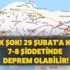 Büyük şok! 29 Şubat'a kadar 7-8 şiddetinde deprem olabilir! Büyük şok! 29 Şubat'a kadar 7-8 şiddetinde deprem olabilir!