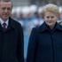 Litvanya Cumhurbaşkanı için resmi tören