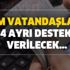 Başvuru yapan tüm kişilere 1000 TL ödeme! Hükümet duyurdu, tüm vatandaşlara dört ayrı destek verilecek…