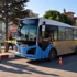 Halk otobüsü çarptı