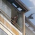 Elazığ'da apartman çatısında yangın paniği