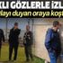 Olayı duyan oraya koştu! Meraklı gözlerle izlediler