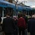 Beyazıt'ta tramvay raydan çıktı Beyazıt'ta tramvay raydan çıktı