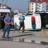 Minibüsle çarpışan polis aracı devrildi: 3 yaralı Minibüsle çarpışan polis aracı devrildi: 3 yaralı