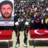 Teröristlerin katlettiği işçilere veda Teröristlerin katlettiği işçilere veda