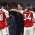 Londra derbisinde kazanan 2-1'lik skorla Arsenal oldu Londra derbisinde kazanan 2-1'lik skorla Arsenal oldu