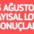 Sayısal Loto sonuçları 5 Ağustos 2017: İlk devir gerçekleşti! (MPİ 1082. hafta çekiliş sonucu) Sayısal Loto sonuçları 5 Ağustos 2017: İlk devir gerçekleşti! (MPİ 1082. hafta çekiliş sonucu)