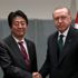 Erdoğan, Abe ile bir araya geldi