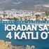 Mersin'de icradan satılık 4 katlı otel