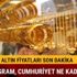 Altın fiyatları bugün 2 Ağustos Çeyrek gram cumhuriyet ne kadar kaç TL oldu Altın fiyatları bugün 2 Ağustos Çeyrek gram cumhuriyet ne kadar kaç TL oldu