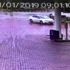 Karabük kaza anı güvenlik kamerasına yansıdı