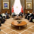 Erdoğan sanatçıları kabul etti Erdoğan sanatçıları kabul etti
