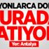 Antalya'nın susuz tarımı!